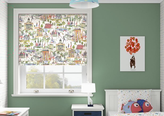 Out And About, Paintbox - Twist&Fit Roman Blind - Image 3